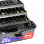 Ящик для снастей Nisus Tackle Box трехполочный оранжевый N-TB-3-O