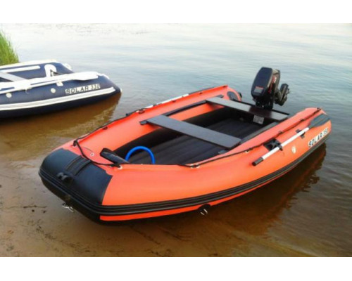 СОЛАР Максима-350 с надувным дном низкого давления (НДНД), килевая - моторная надувная лодка ПВХ