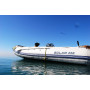 СОЛАР Максима-450К с надувным дном низкого давления (НДНД), килевая - моторная надувная лодка ПВХ