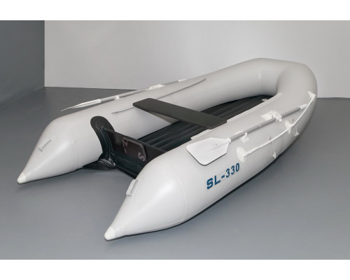 Solar SL-330 с надувным дном низкого давления (НДНД), килевая - моторная надувная лодка ПВХ