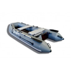 Riverboats RB-300 килевая, с фанерным пайолом со стрингерами - моторная надувная лодка ПВХ