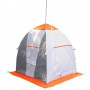 Палатка рыбака Нельма 1 (автомат) (оранжевый/беж/хаки)