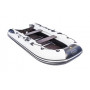 Лодка Ривьера Компакт 3200 СК "Касатка" светло-серый/черный