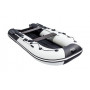 Лодка Ривьера Компакт 3200 НДНД "Комби" светло-серый/черный