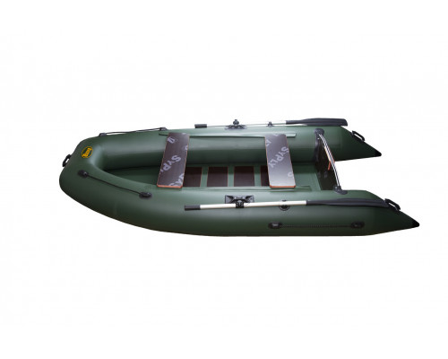 Инзер моторная 290 см, Ø 36, со сплошным полом, плоскодонная надувная лодка ПВХ