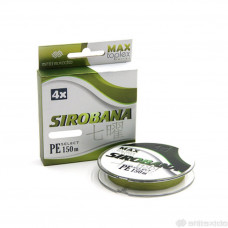 Шнур плетеный Shii Saido Sirobana 4X, 150 м, 0,330 мм, до 15,86 кг,olive SBLS150-4X-32