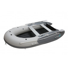 Гладиатор E340TR (Air) с надувным дном тримаран низкого давления (НДНД) - моторная надувная лодка ПВХ