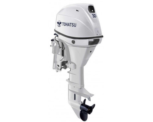 Tohatsu MFS 30 White EPTL с дистанционным управлением, гидроподъёмником - 4х-тактный лодочный мотор