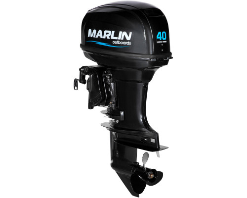 Marlin MP 40 AWRL c длинной ногой, дистанционным управлением - 2х-тактный лодочный мотор