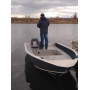 Windboat 45 EVO Fish румпельная - алюминиевая моторная лодка