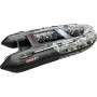 Хантер 350 ПРО Камуфляж (НДНД) с умеренно-килеватым надувным дном низкого давления - моторная надувная лодка