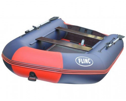 FLINC FT360К килевая, с фанерным полом-книжкой со стрингерами - моторная надувная лодка ПВХ