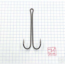 Крючок Koi 3 XL Double Hook № 4/0 , BN, двойник (10 шт.) KH2421-4/0BN