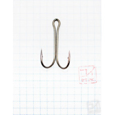 Крючок Koi Short Double Hook № 2/0 , BN, двойник (10 шт.) KH2311-2/0BN