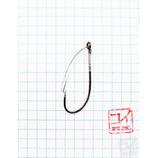 Крючок Koi Weedless Single Hook № 1 , BN, незацепляйка (10 шт.) KH5241-1BN