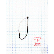 Крючок Koi Weedless Single Hook № 2 , BN, незацепляйка (10 шт.) KH5241-2BN