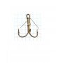 Крючок Koi Weedless Treble Hook № 1/0 , BN, тройник незацепляйка (5 шт.) KH2335-1/0BN