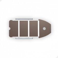Жесткий пол для лодки FL300, фанера 12 мм