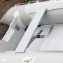 Банка на лодку ПВХ (1050/990 мм) фанера (Серый)