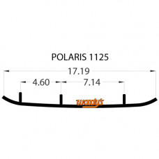 Коньки для лыж снегохода Polaris TPI4-1125