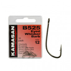 Крючки Kamasan B525 Eyed Whisker Barb 10шт