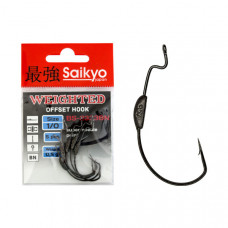 Крючки огруженные Saikyo BS-2333 Weighted BN (5 шт) 0,5гр.