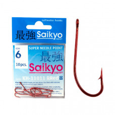 Крючки Saikyo KH-11011 O'Shaughnessy Red (10шт)