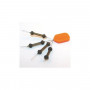 Набор для оснастки PB Products Heli-Chod X-small Rubber & Beads / 4шт.