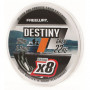 Шнур плетеный Freeway DESTINY X8 GRAY 100м