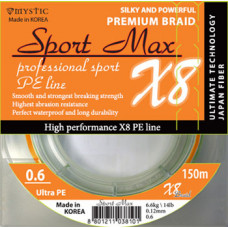 Шнур Sport Max X8 150м (0,19/10,5)