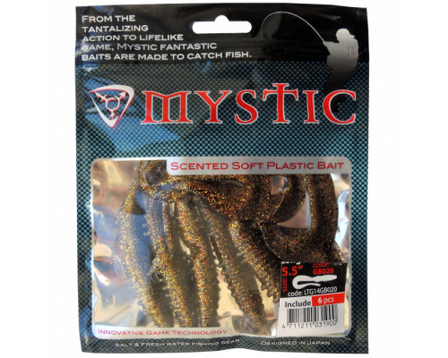 Приманка Mystic Long Tail Grub 14cm (SIR501)